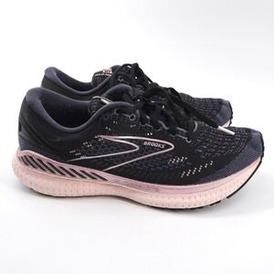 Brooks Glycerin GTS 19 Running Shoes Black Rose Gold Womens 9 - No‎ Insoles